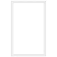 Ramka dekoracyjna JX276 Pure White 60x60 cm