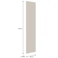 Front szafy Wysoki Moduklix 226,9x49,4 beż piaskowy