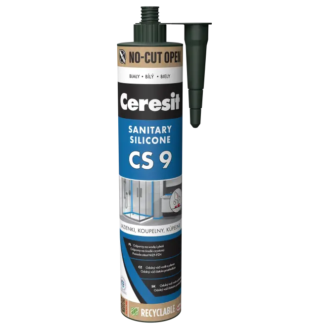 Ceresit CS 9 silikon sanitarny biały 280ml