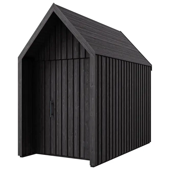 Domek ogrodowy Swedish Barn 1622 czarny V1
