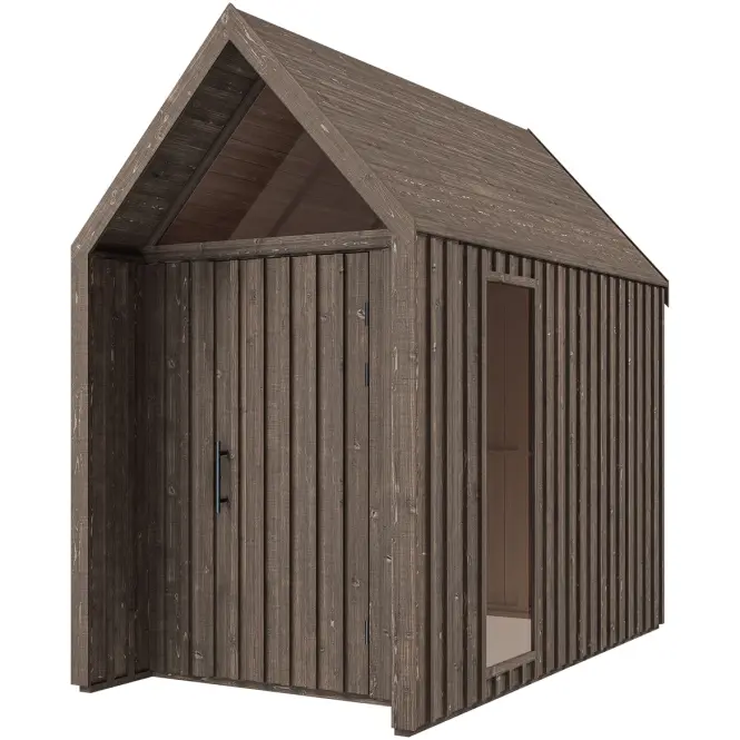 Domek ogrodowy Swedish Barn 1622 brązowy V3