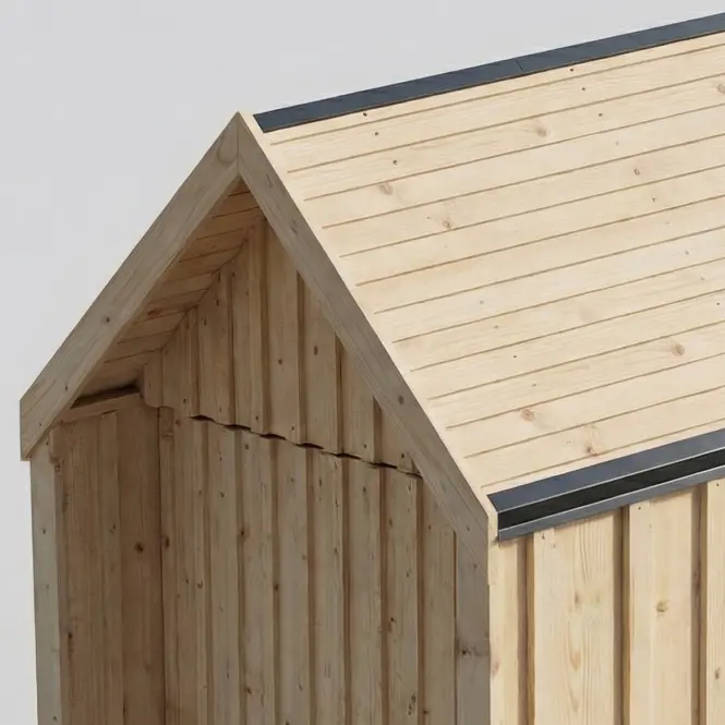 Domek ogrodowy Swedish Barn 1622 szary V3