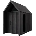 Domek ogrodowy Swedish Barn 1622 czarny V3