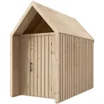 Domek ogrodowy Swedish Barn 1629 naturalny V4