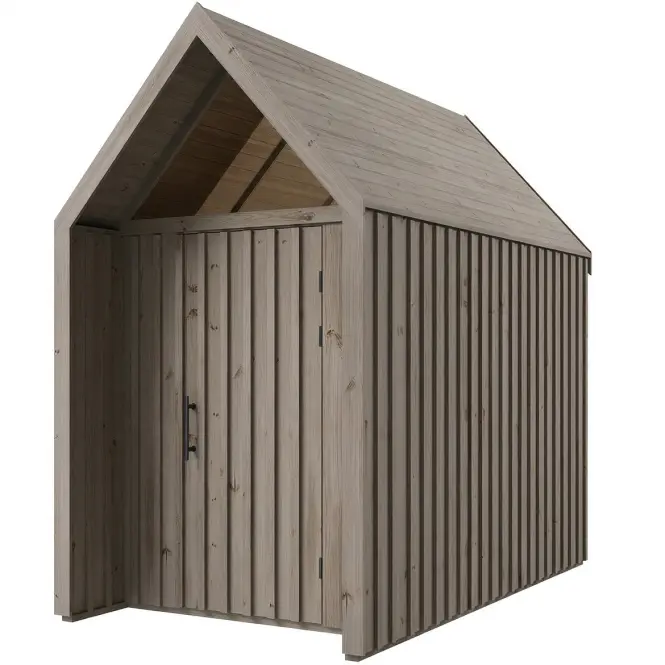 Domek ogrodowy Swedish Barn 1629 szary V4