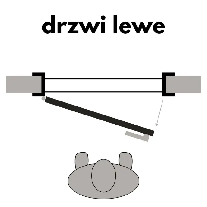 Drzwi wewnętrzne ALVERO 5*5 60L Biały,2