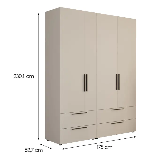 Szafa Moduklix Set 14 Biały,2