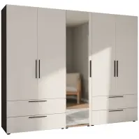 Szafa Moduklix Set 25 Biały/Dąb Cabezone