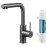 Bateria zlewozmywakowa Duero Pure Basic Gun Metal Grey z filtracją wody