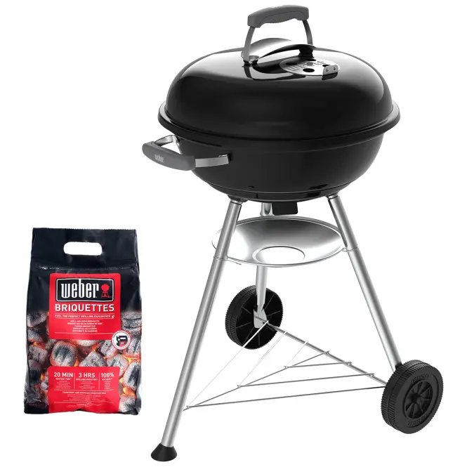 Grill węglowy 47cm + brykiet 3 kg 17349 WEBER