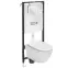 Zestaw podtynkowy z miską Meridian CPT Active One chrom