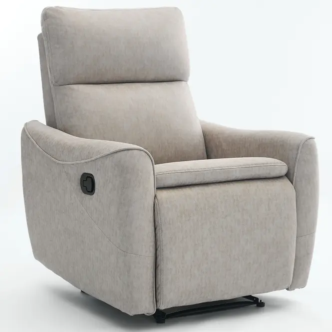 Fotel z funkcją relax Belloro beżowy