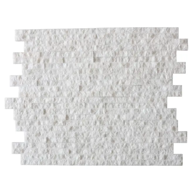 Kamienny panel Pure White 10x36 cm