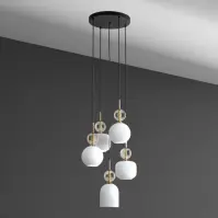 Lampa SOPHIA COGNAC WHITE 11593 PL5