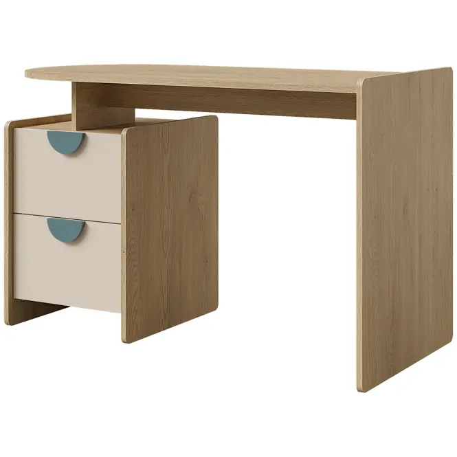 Biurko Lexi 12l/P Cremona/Macadamia/Morski,3