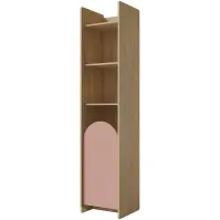 Regał Lexi 3p Cremona/Macadamia/Róż