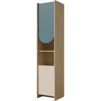 Regał Lexi 5l Cremona/Macadamia/Morski