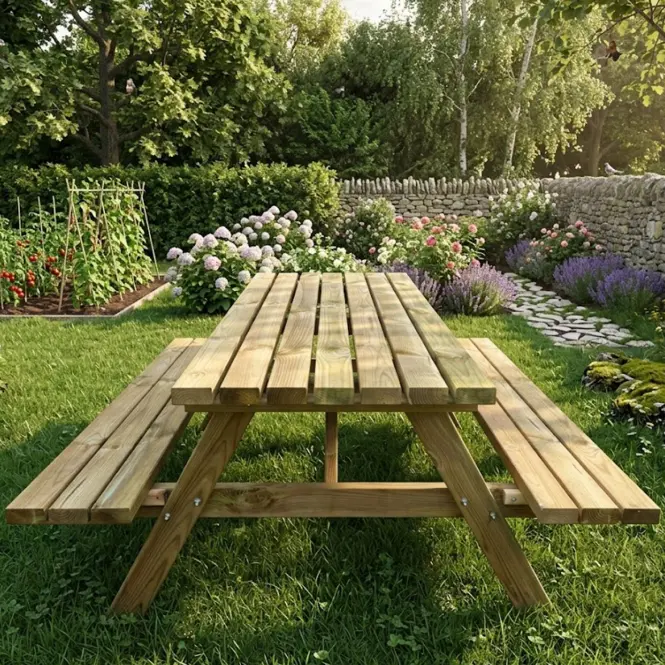 Zestaw piknikowy 118x130x74 cm