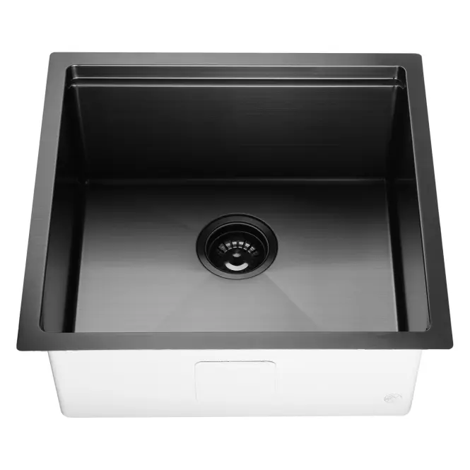 Zlewozmywak Carlos 508x483x230 PVD BLACK  NANO