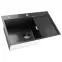 Zlewozmywak Kongo prawy 780x480x230 PVD BLACK  NANO,3