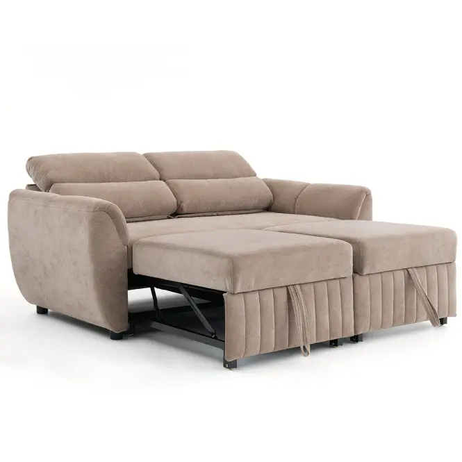 Sofa z funkcją spania Nesta beż