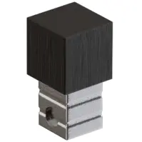 Kostka narożna PQS 10,5 mm czarny mat