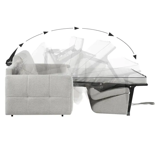 Sofa Peroni 140 ze stelażem włoskim Misterio 07