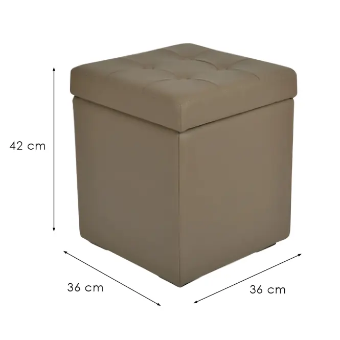 Pufa Box S cappuccino