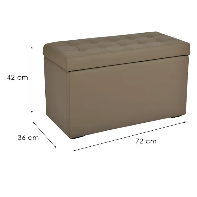 Pufa Box M cappuccino