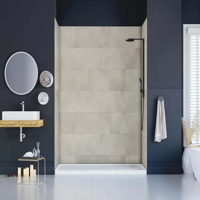 Panel ścienny SPC 68092 Concrete Light Grey 39,2x118cm 3mm