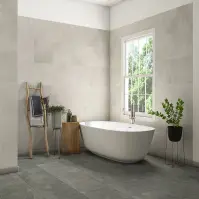 Panel ścienny SPC 68092 Concrete Light Grey 39,2x118cm 3mm