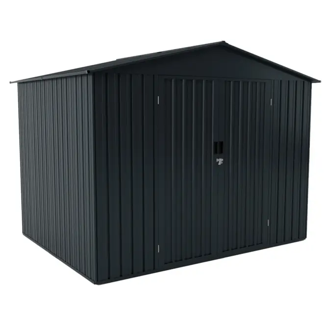 Ogrodowy domek metalowy 181 x 244,5 x 195 cm