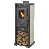 Piec kominkowy Berna Lux G 4.0 beżowy