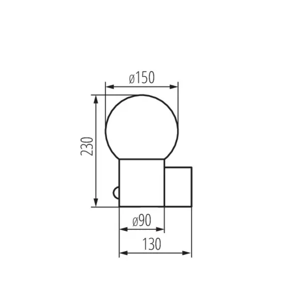 Kinkiet STONO 46081 SENSOR GRAPHITE KG1
