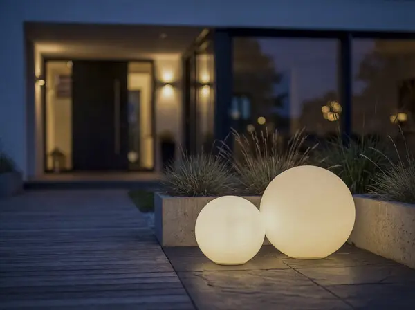 LAMPA STONO MILK 40CM 45932