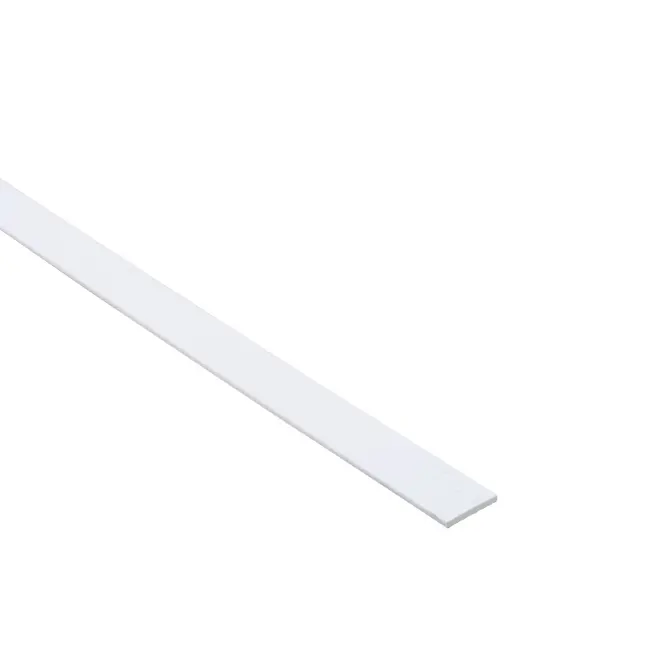 Płakownik pcv biały 15x2mm 1m