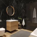Panel ścienny SPC Calacatta Black 120x265cm 4mm