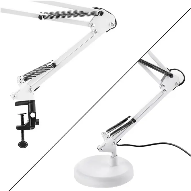 Lampka biurkowa TOBI WHITE 1XE27 LB1