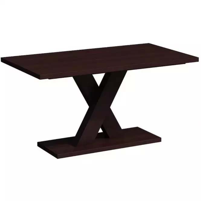 Stół rozkładany Hodor 146/186x80cm wenge magia
