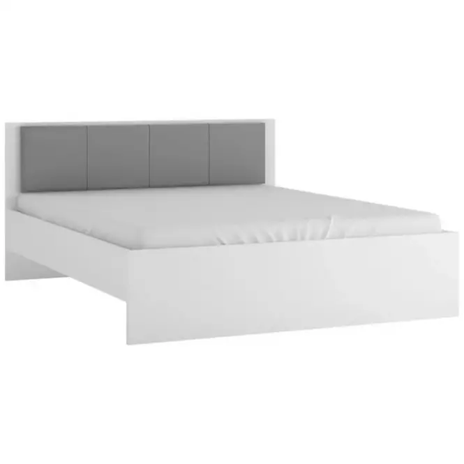 Łóżko Boston Bos Z11 160cm biel alpejska