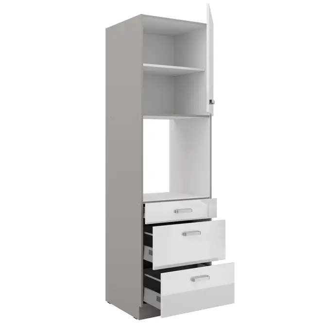 Szafka kuchenna Bianka 60 DPS-210 3s 1F,2