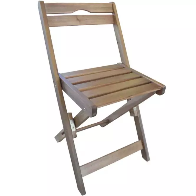 Krzesło ogrodowe drewniane składane