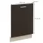 Front zmywarki Wiktoria Chamonix/Legno 713X596,2