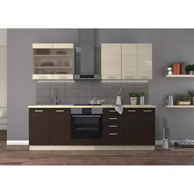 Front zmywarki Wiktoria Chamonix/Legno 713X596