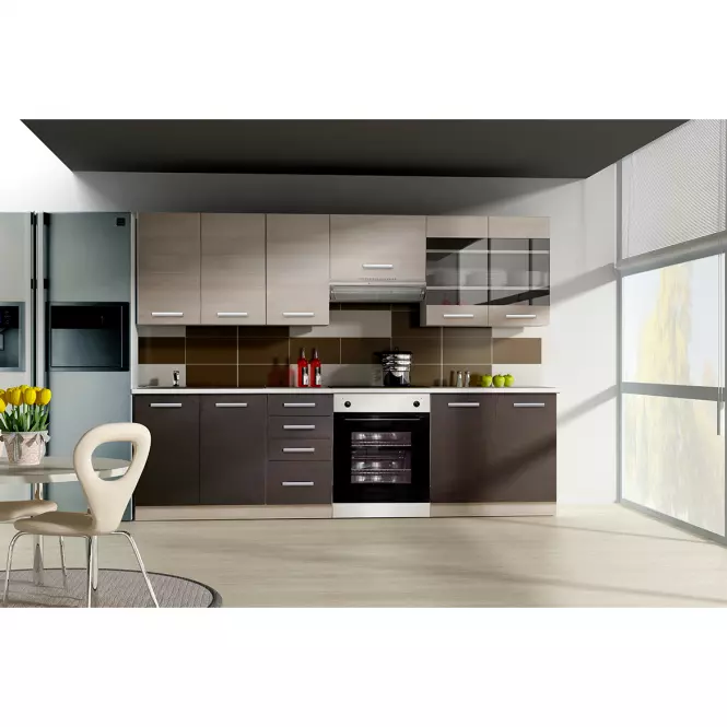 Front zmywarki Wiktoria Chamonix/Legno 570 x 596