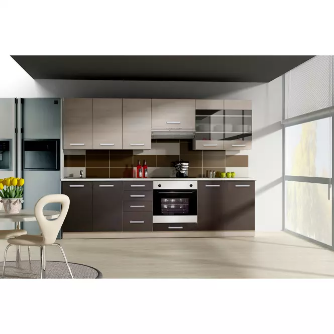 Front zmywarki Wiktoria Chamonix/Legno 570 x 596