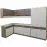 Kuchnia Econo 160 x 290cm z blatem sonoma/biały/san remo