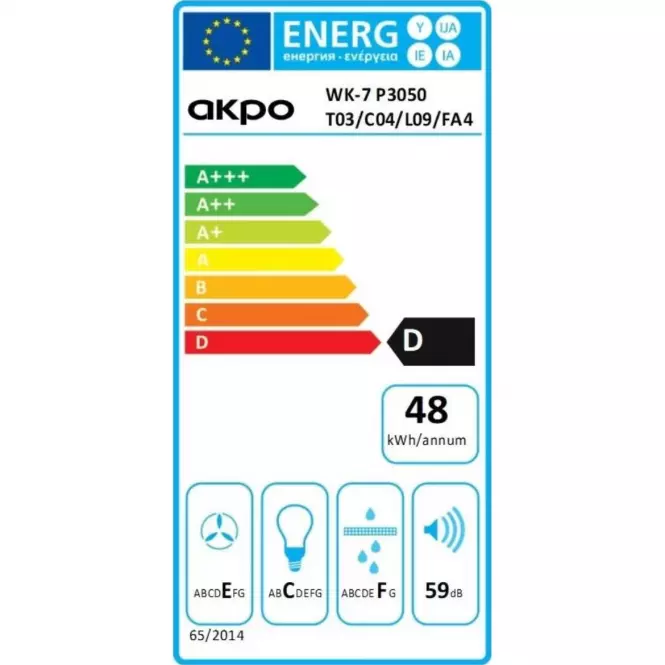 Okap P-3060 inox
