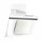 Okap WK-4 Nero 60cm biały z listwą inox,2
