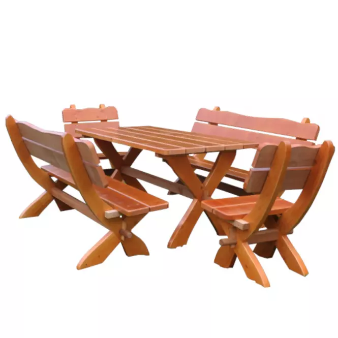 Komplet ogrodowy B115 teak